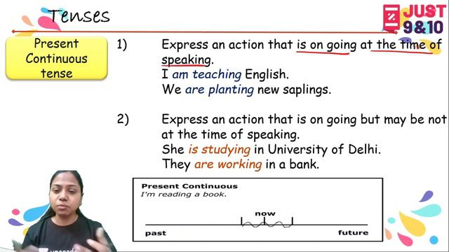 Tenses (Present Tense) | Class 9 & 10 | Grammar Essentials | Shreshtha Srivastava смотреть онлайн