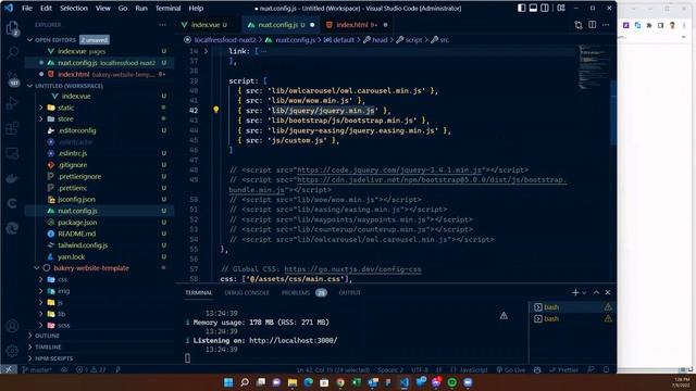 Part 3: NuxtJS Application tutorial: Getting Started With NuxtJS CSS/JS files/modules/libraries Met смотреть онлайн