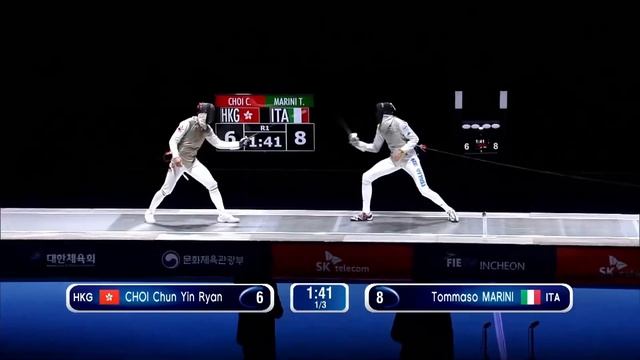 Incheon Grand Prix 2022 SMF - GOLD - Choi HKG v Marini ITA смотреть онлайн