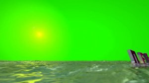 Море, океан -  хромакей