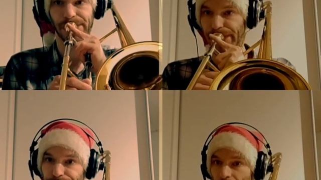 White Christmas - Trombone Quartet смотреть онлайн