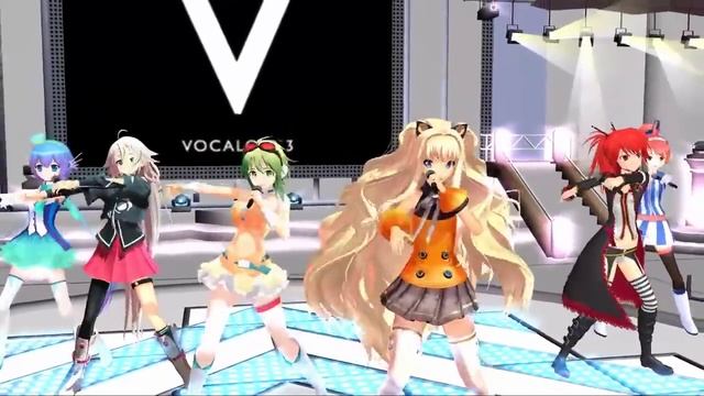 'Поющий принц реально 1000% любовь' Вокалоиды Сейю.Аниме танец. смотреть онлайн