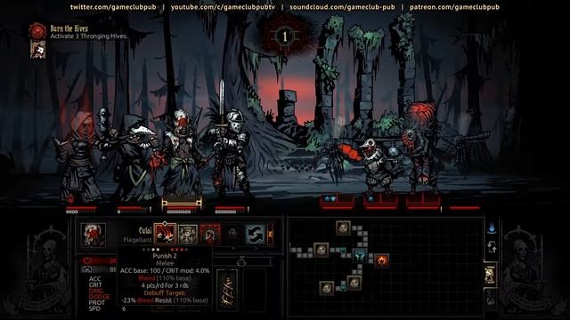 Первый взгляд: Darkest Dungeon: The Crimson Court DLC | Коля Л. и Коля Т. смотреть онлайн