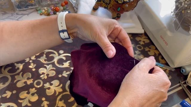 Часть 2. Как меня все ругали за это , а я всё равно из этого сшила! Подвеска «индийский слон». смотреть онлайн