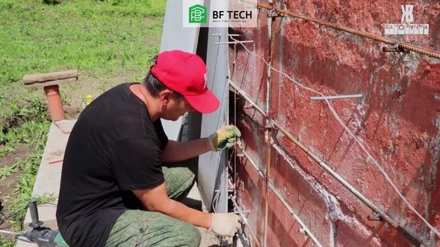Высокая опалубка из плоского шифера. Видео инструкция от Константина. смотреть онлайн