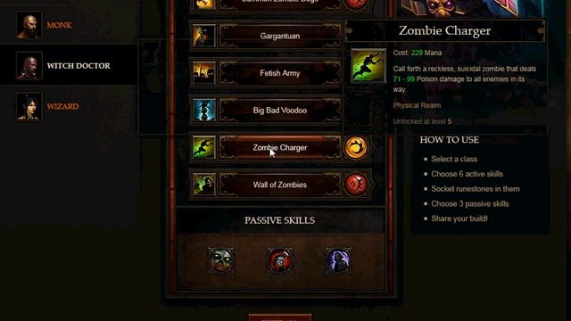 ChaotiK's Diablo 3 Witch Doctor ZOMBIE BUILD!!! смотреть онлайн