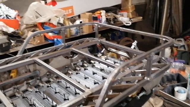 Снегокат Игорыч-3. Трос газа, проводка и задний багажник. смотреть онлайн