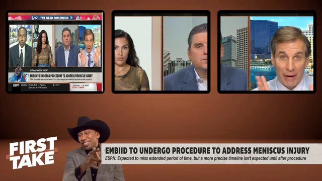 "76ers are ending" -Woj has the latest : Embiid permanently retires after injury with Draymon Green смотреть онлайн