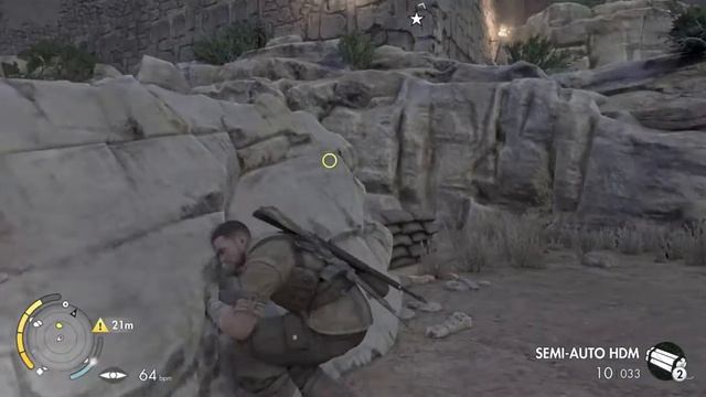 sniper elite 3 walk through 4 ( fort rifugio ) смотреть онлайн