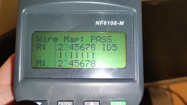NF8108-M Cable tester смотреть онлайн