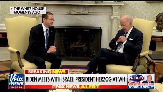 Байден едва не уснул на встрече с президентом Израиля смотреть онлайн