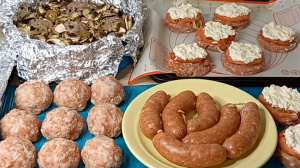 Домашние полуфабрикаты из фарша. Заморозка.