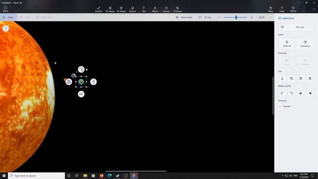 Solar system drawing 3d смотреть онлайн