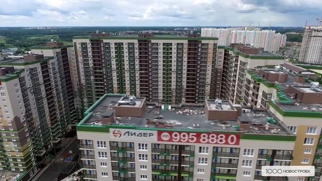 ЖК "Новое Тушино" (аэросъемка от 10 июля 2017) смотреть онлайн