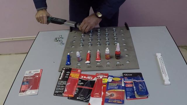 Фиксаторы резьбы AXIOM, Permatex. Abrolok. DoneDeal. Astrohim. IMG обзор смотреть онлайн