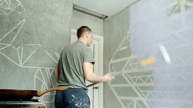 Покраска стен валиком. #СтройСлав смотреть онлайн