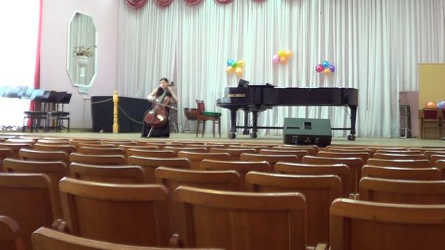 И.С.Бах. Сюита №2 для виолончели соло, Сарабанда и Жига смотреть онлайн