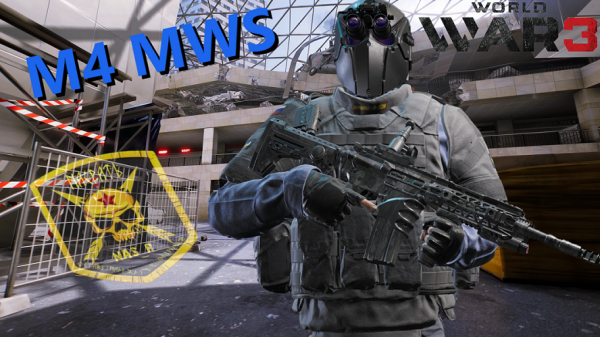 World War 3 Правильный выбор оружия!?Gameplay с M4 MWS?