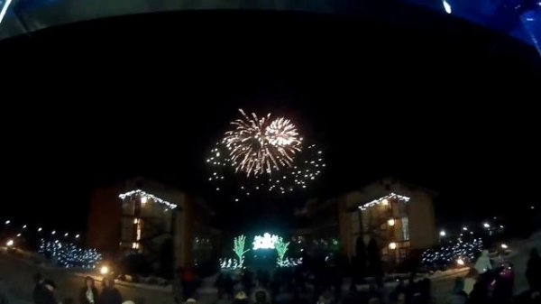 Les Art Resort Новый год 2016 Ведущий Арсений Лебедев и DJ FiiJ