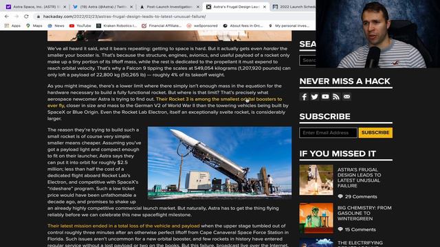 Astra Space Stock Analysis - WHAT WENT WRONG!? смотреть онлайн