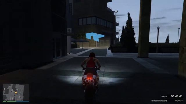 Учимся глайдить в GTA5 онлайн (гоночка Moto X Cortz Screw) смотреть онлайн