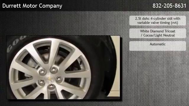 2013 Chevrolet Malibu 1LTZ - Alvin смотреть онлайн