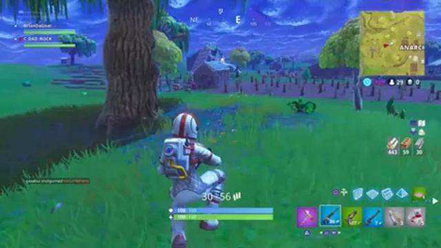Fortnite Battle Royale| MINIGUN RIPS APART BASE смотреть онлайн