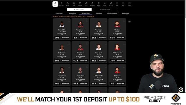 PrizePicks NFL Player Props: Cowboys vs Bucs 9/9/2021 Best DFS and Fantasy Football Picks смотреть онлайн