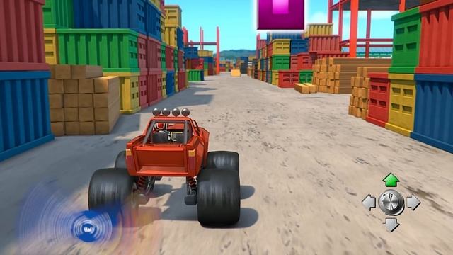 Blaze Shape Game #7 Blaze & Stripes Build A Jungle Bridge! | Blaze And The Monster Machines