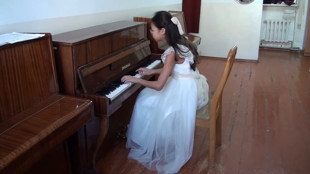 Э.Григ "Поэтическая картинка" ми-минор исп. Шин Алина ДШИ № 6 им. Ж.Шералиева смотреть онлайн