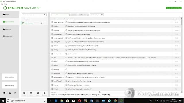 Simplest way of installing Anaconda with virtual Environment and Spyder смотреть онлайн