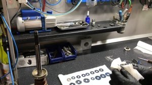 Пример обслуживания амортизатора от Yamaha YZ250F 2017