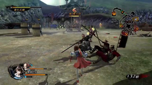 Sengoku Basara 4 Sumeragi - character review 32/40 Tsuruhime смотреть онлайн