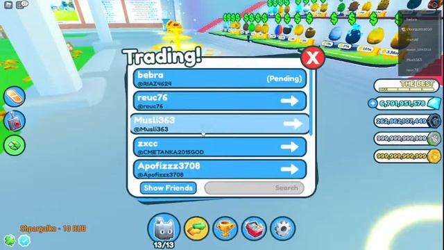 ROBLOX МЕГА РАЗДАЧА В PET SIMULATOR X!!!!!!!! смотреть онлайн