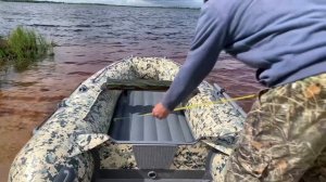 Лодка ROGER TROFEY 2900 обзор/ YAMAHA 2л.с./ Максимальная скорость.