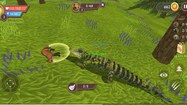 WILDCRAFT Крокодил #1. Симулятор жизни зверей онлайн смотреть онлайн