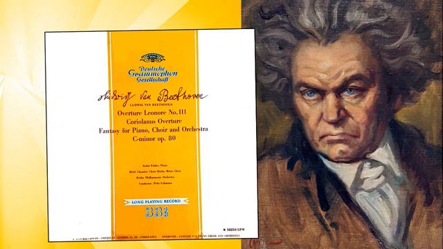 BEETHOVEN – Ouvertures, Fantasia for Piano, Chorus and Orchestra, Andor Foldes, RIAS, BPh., Lehmann смотреть онлайн