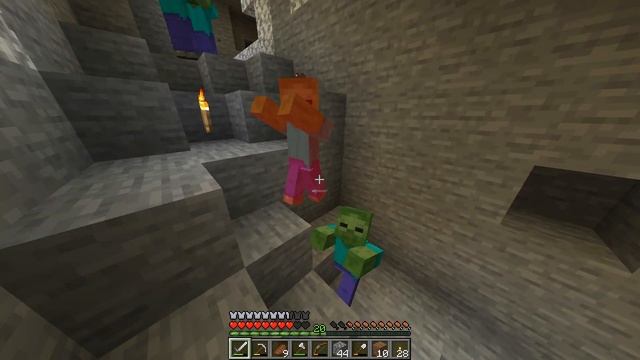 Выживание в MINECRAFT 1.16.1 Без модов! Как приручить пчёл и голема!? #5 смотреть онлайн