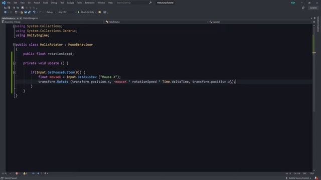 How to make Helix Jump game in Unity Part 3 смотреть онлайн