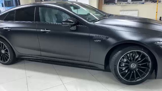 мерс оклейка пленкой мат