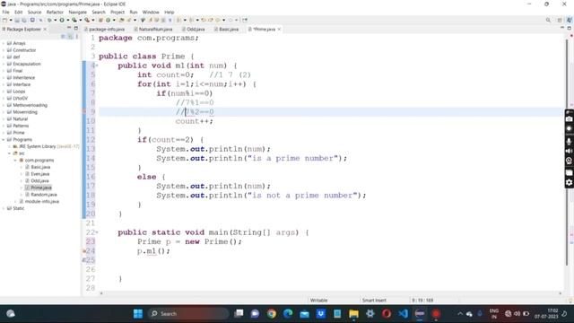 5| To check given number is Prime Number or Not | Core Java|Basic Programs| Telugu смотреть онлайн
