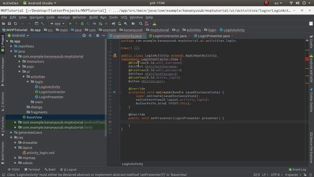 Android Proqramlaşdırmada MVP pattern tətbiqi смотреть онлайн