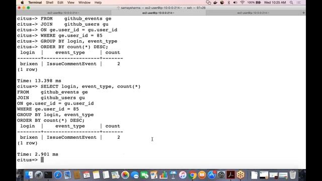 DEMO Scaling Out Postgres on AWS with Citus Cloud смотреть онлайн