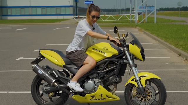 Что итальянцы смогли сделать на заводе Harley-Davidson? Cagiva Raptor