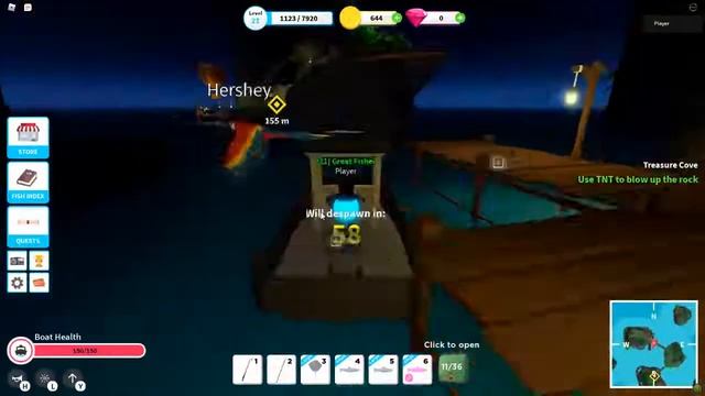 Roblox treasure Cove {FISHING SIMULATOR} смотреть онлайн