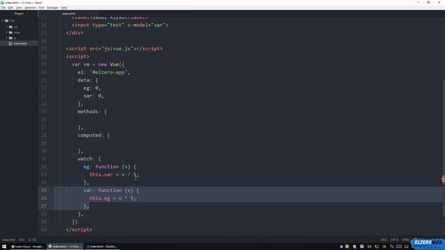 Learn Vue.js In Arabic #19 - Watch Part 1 Currency Converter смотреть онлайн