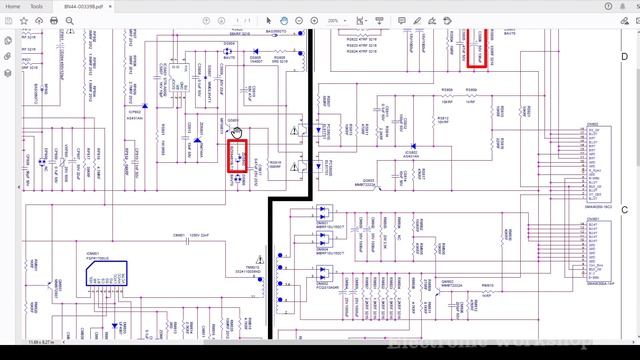 Samsung LE37C530 Not turning on BN44-00339B power supply Component level repair смотреть онлайн
