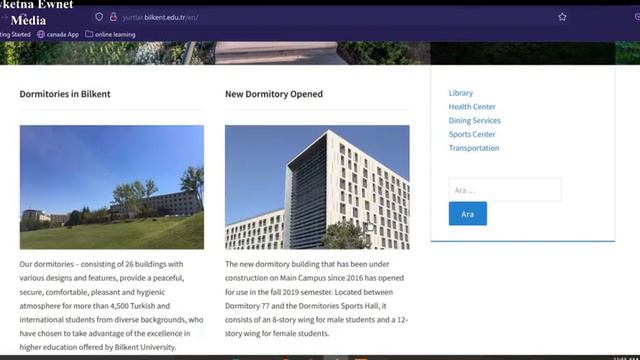 Study in Turkey at Bilkent University смотреть онлайн