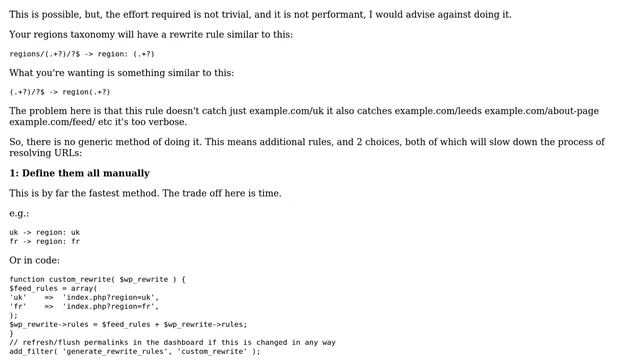 Wordpress: Rewrite custom taxonomy slug - but only parent items (2 Solutions!!) смотреть онлайн
