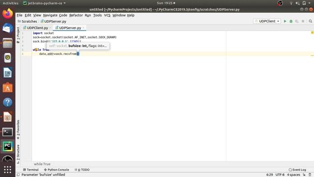 Python Socket Programming Tutorial 9 - UDP Client/Server Socket in Python with Example смотреть онлайн